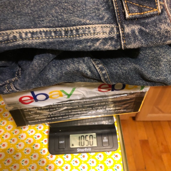 Men’s Levi Strauss Signature Denim Jean Trucker Jacket Western Wash Size Medium - Picture 11 of 11